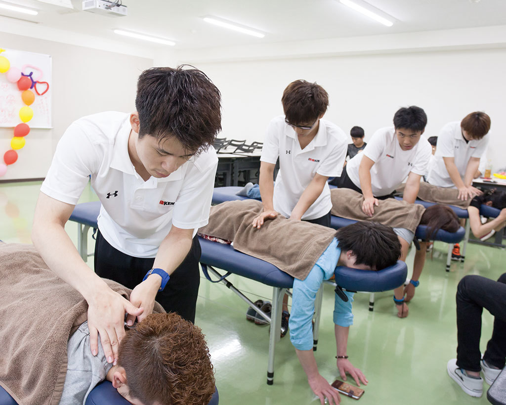 福岡医健専門学校 【体験入学】☆スポーツマッサージ基礎~