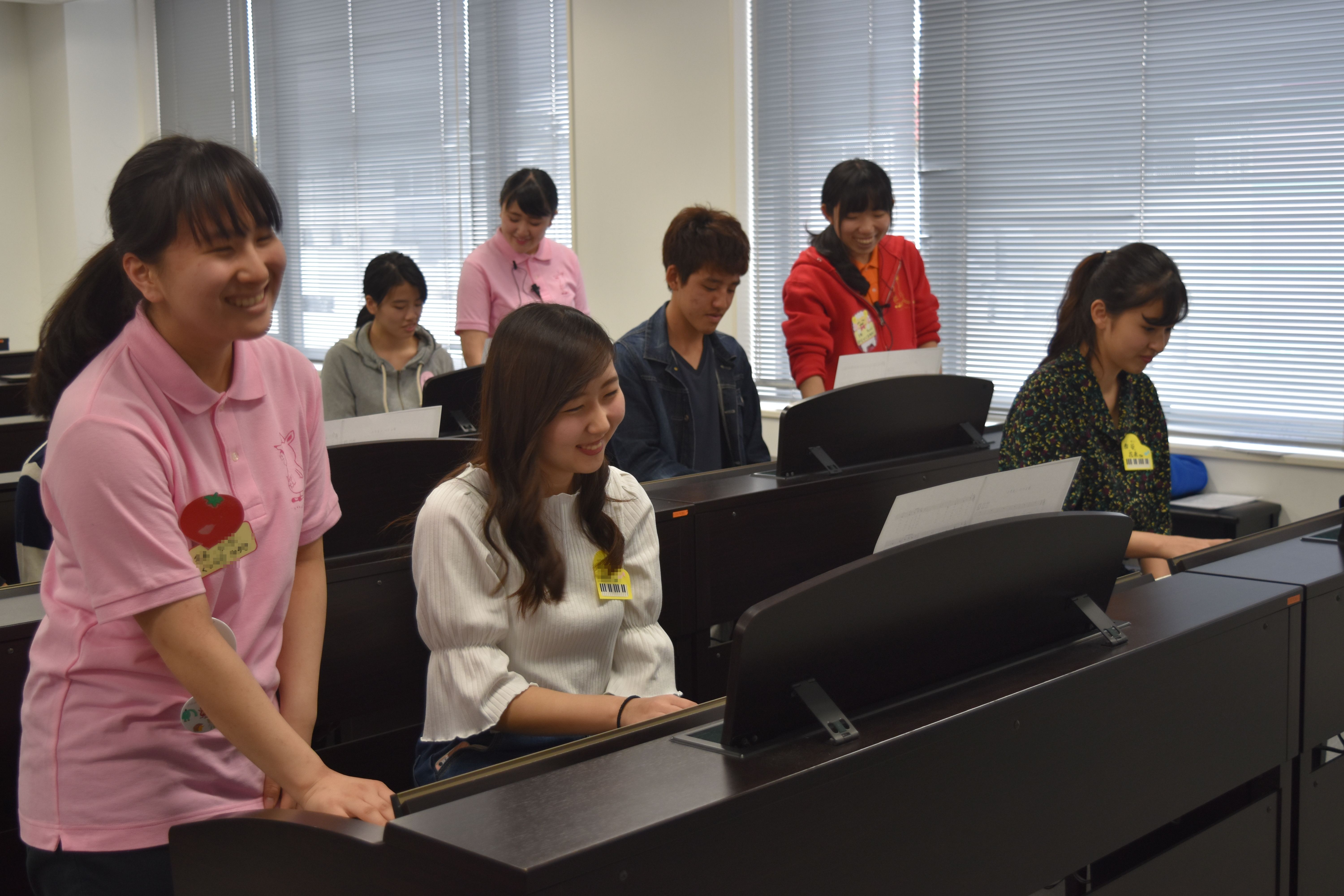 横浜保育福祉専門学校 【体験入学】☆音楽って楽しい!ピアノ未経験者、大歓迎 音楽表現を楽しんじゃおう~