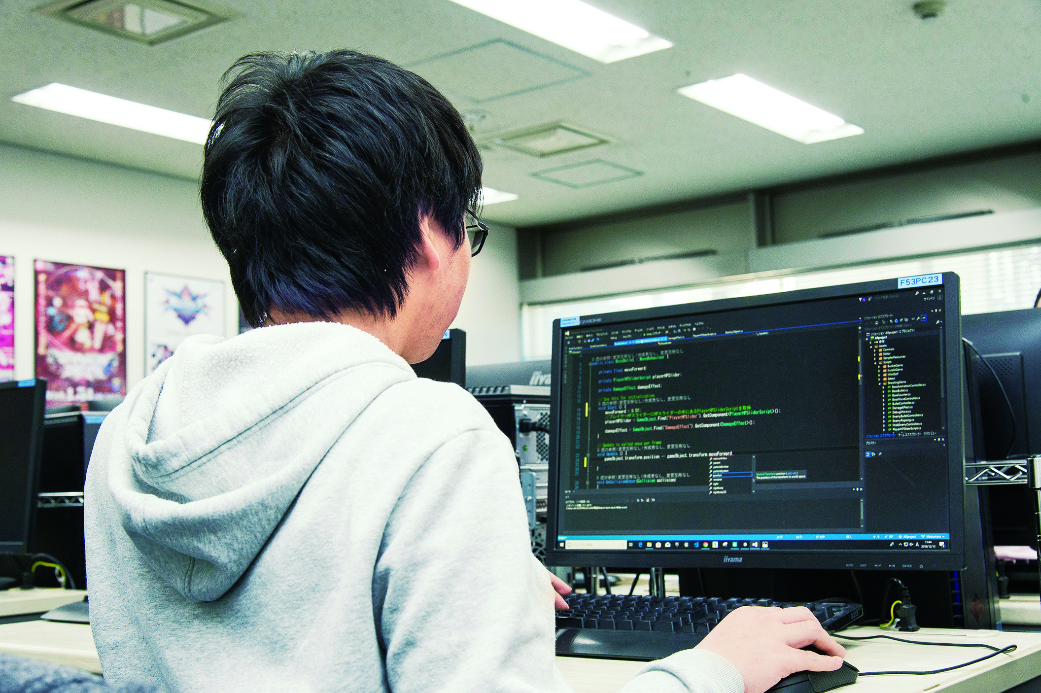 トライデントコンピュータ専門学校 ゲームコース