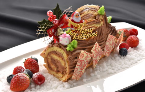 東京調理製菓専門学校 Xmas ブッシュドノエル フランスのXmasケーキを作ろう