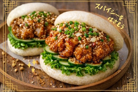 東京調理製菓専門学校 5月23日【体験入学】油淋鶏のパオサンド