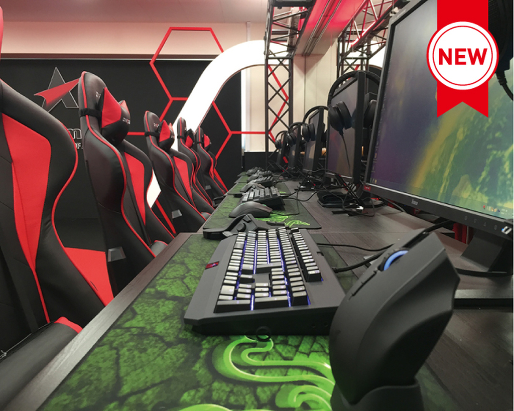 名古屋デザイン&テクノロジー専門学校 最新のゲーミングデバイスで体験ができる e-sportsプロゲーマー体験