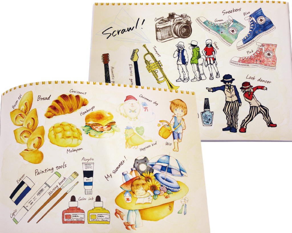 名古屋デザイン&テクノロジー専門学校 イラストレーター体験(手描き編)