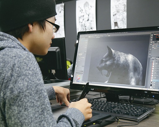 名古屋デザイン&テクノロジー専門学校 スーパーCGクリエーター体験