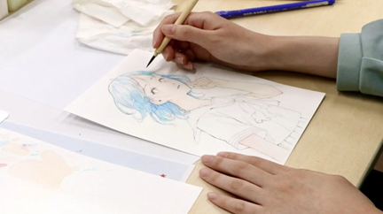 専門学校日本デザイナー学院 【水彩イラストテクニック講座】プロから学んでステップアップ!