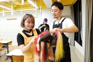 ヴェールルージュ美容専門学校 部活体験Day