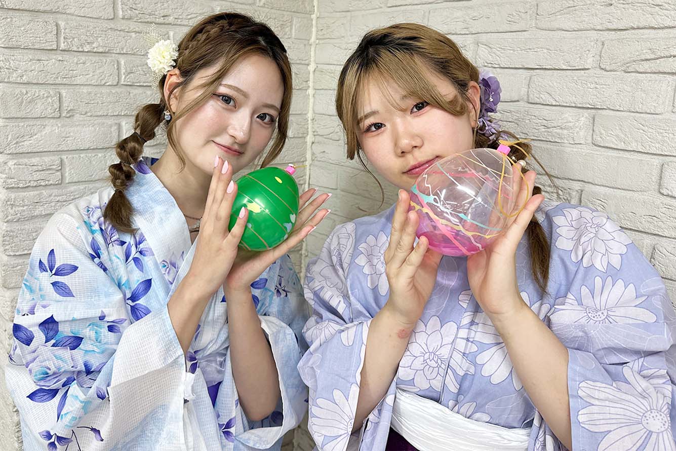 ヴェールルージュ美容専門学校 浴衣着付け＆浴衣ヘアアレンジ