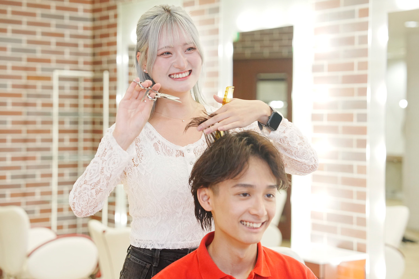 ヴェールルージュ美容専門学校 ヘアアレンジ＆カット