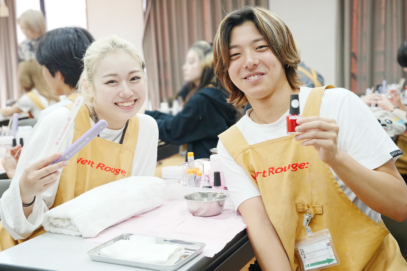ヴェールルージュ美容専門学校 ヘアアレンジ or ｱｲﾗｯｼｭ＆まつ毛カール/3MENU