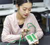 日本コンピュータ専門学校 ネットワークの構築、LANケーブル作りに挑戦!