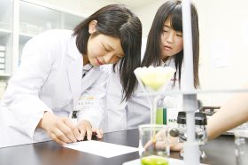 武蔵野栄養専門学校 実験をしよう!Vol.1