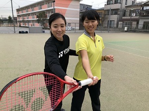 東京リゾート&スポーツ専門学校 テニス体験