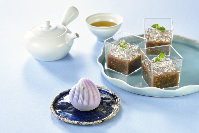 日本菓子専門学校 体験コース【和菓子】ずんだ水ようかん&練切(夜空)