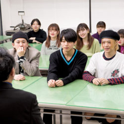 織田ファッション専門学校 サコッシュ製作&卒業生トーク