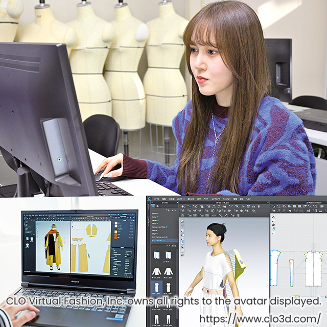 織田ファッション専門学校 3D CAD体験