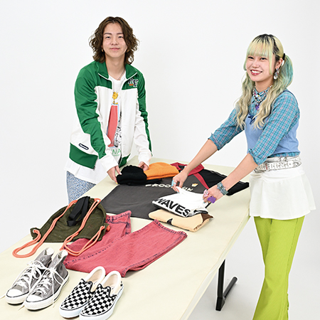 織田ファッション専門学校 雑誌のスタイリスト体験