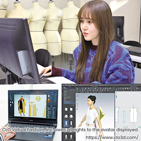 織田ファッション専門学校 3D CAD体験