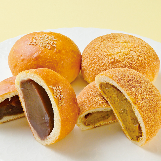 織田調理師専門学校 あんぱん&焼きカレーパン