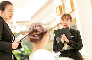 専門学校 福岡ビジョナリーアーツ【ウェディングプロデュース学科】 DREAM CLASS ★ 結婚式をプロデュース!~リハーサルに向けて練習!~