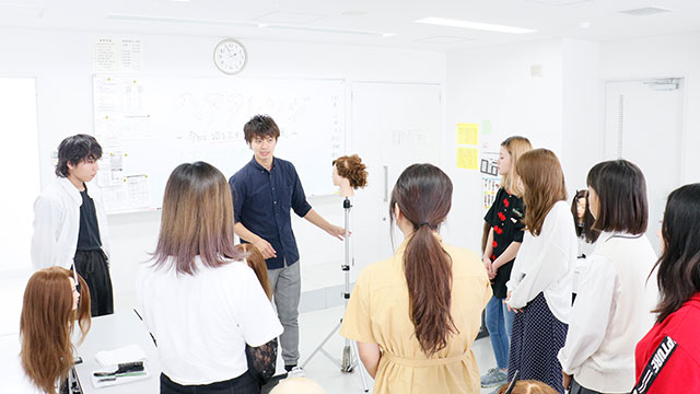東京文化美容専門学校 放課後体験入学会