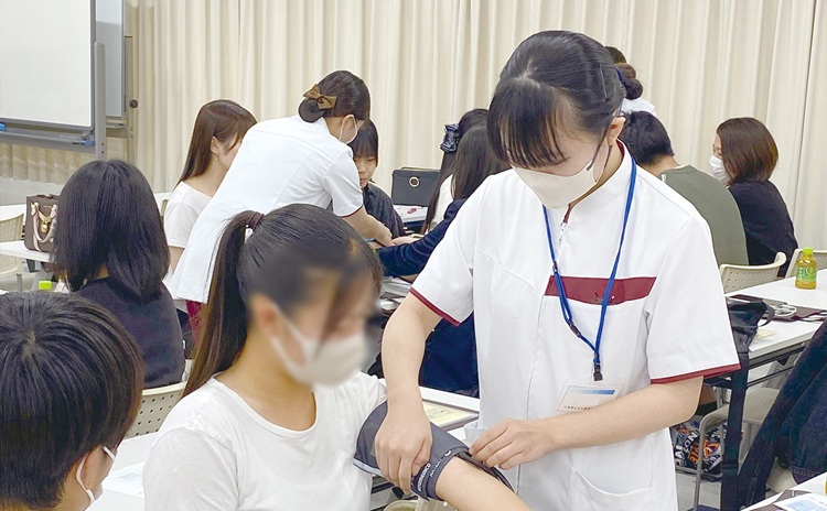 早稲田速記医療福祉専門学校 【看護科】Special day