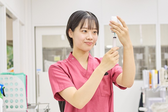 大阪ペピイ動物看護専門学校 インタビュー1